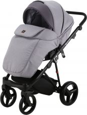 Детская коляска 2 в 1 Adamex Cristiano CR-228, ткань UV 50+, гелевые колеса